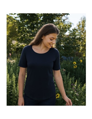 NEU-O81004-Ladies Half Sleeve T-Shirt